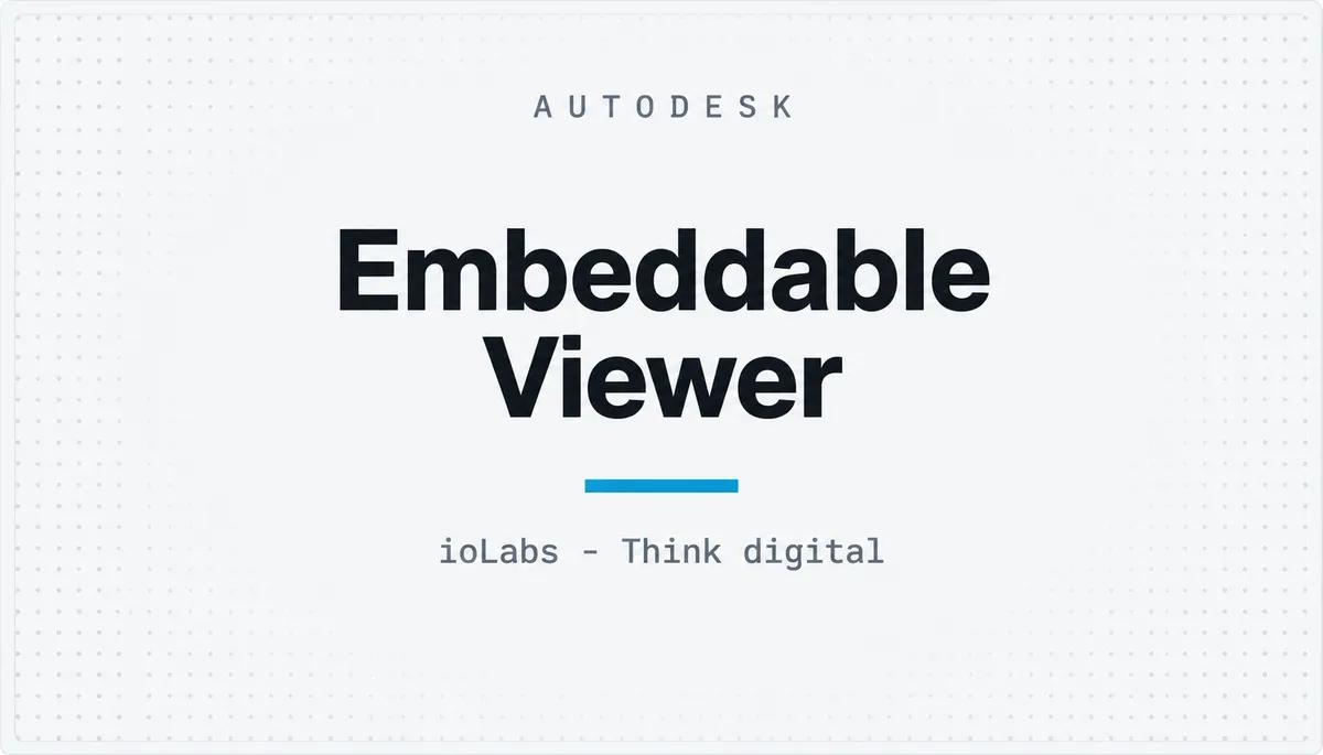 Embeddable Viewer — cover image