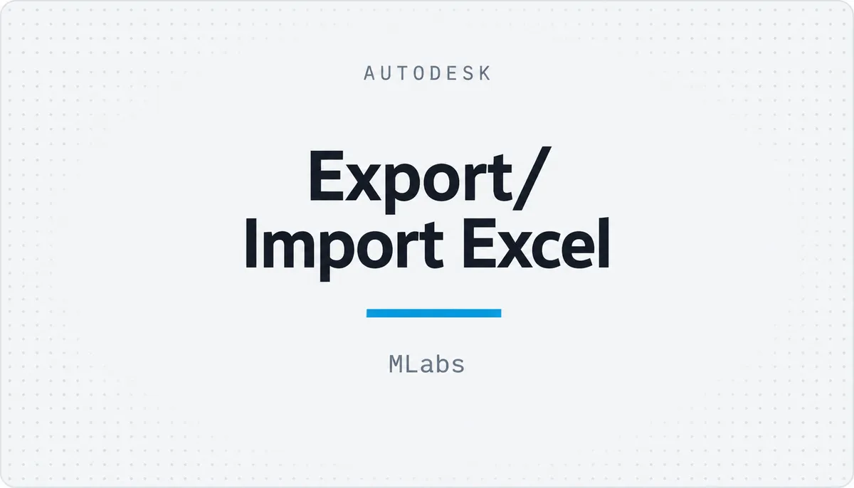 Export/ Import Excel — cover image