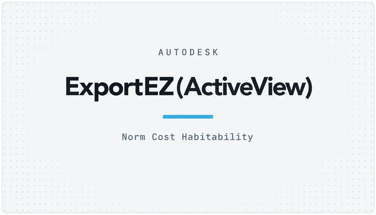 ExportEZ(ActiveView) — cover image