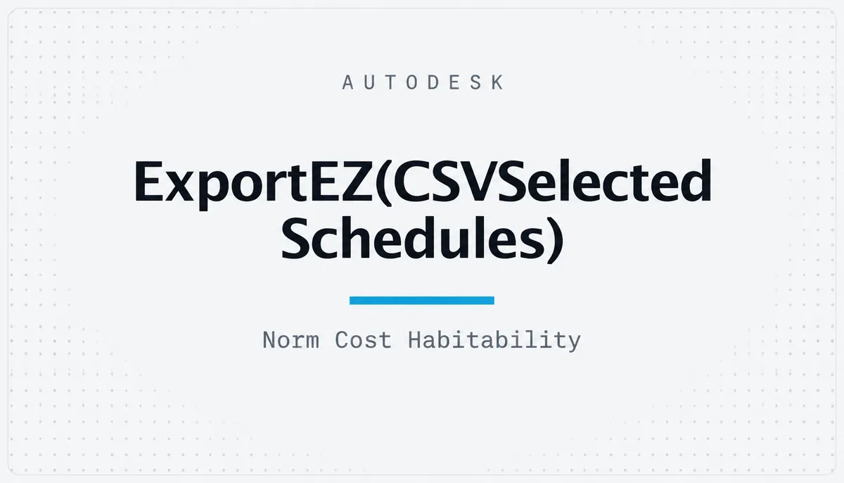 ExportEZ(CSVSelectedSchedules) — cover image
