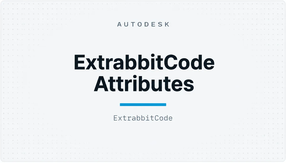 ExtrabbitCode Attributes — cover image