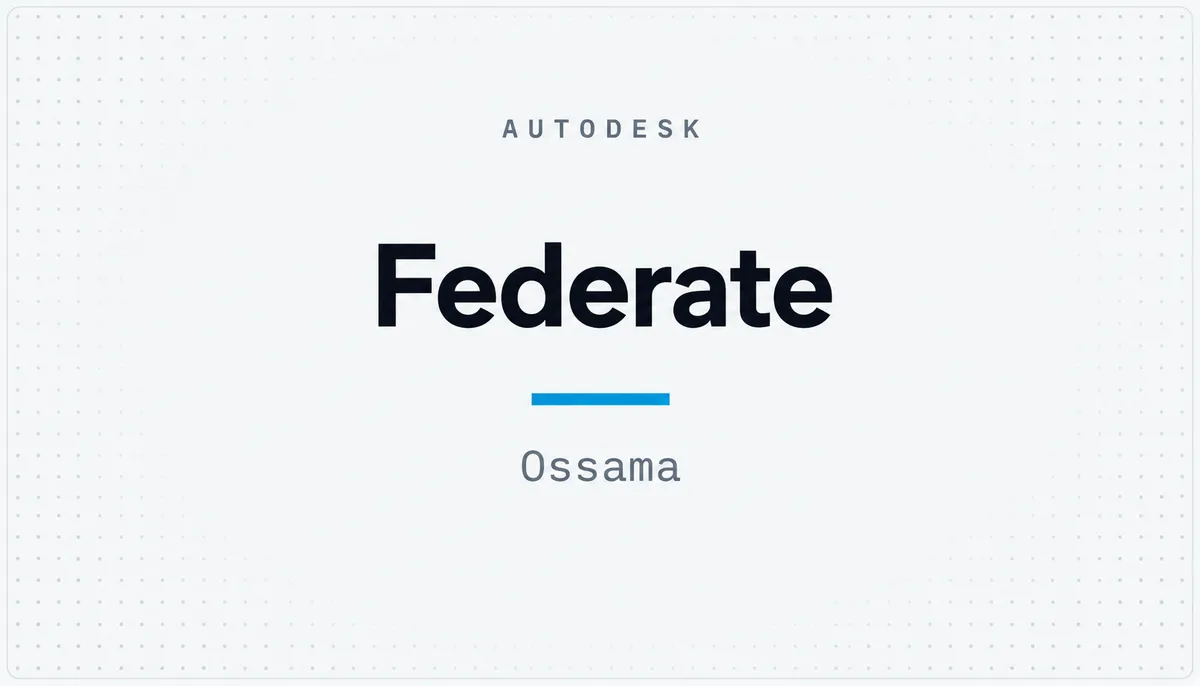 Federate — cover image