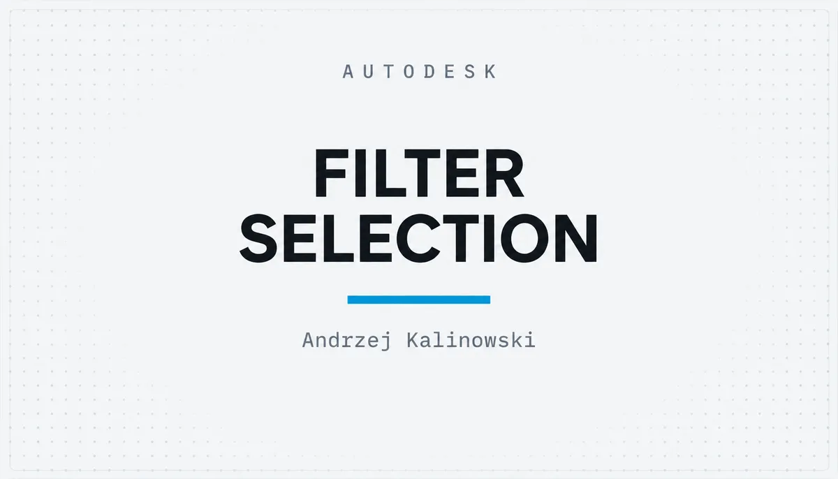 FILTER SELECTION — cover image