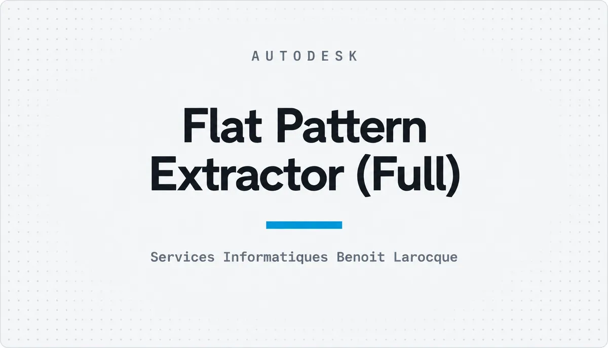 Flat Pattern Extractor (Full) — cover image