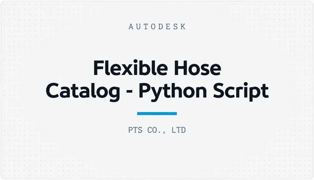 Flexible Hose Catalog - Python Script — cover image