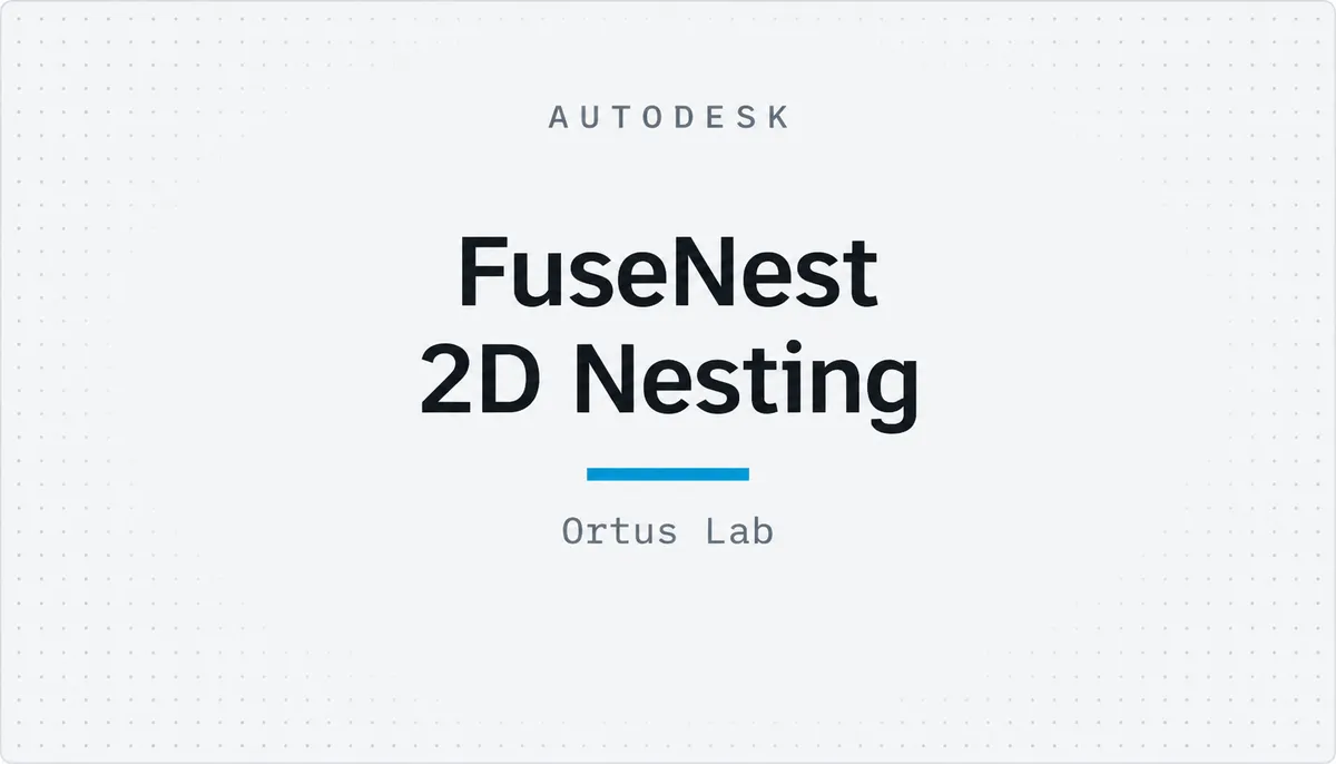 FuseNest 2D Nesting — cover image