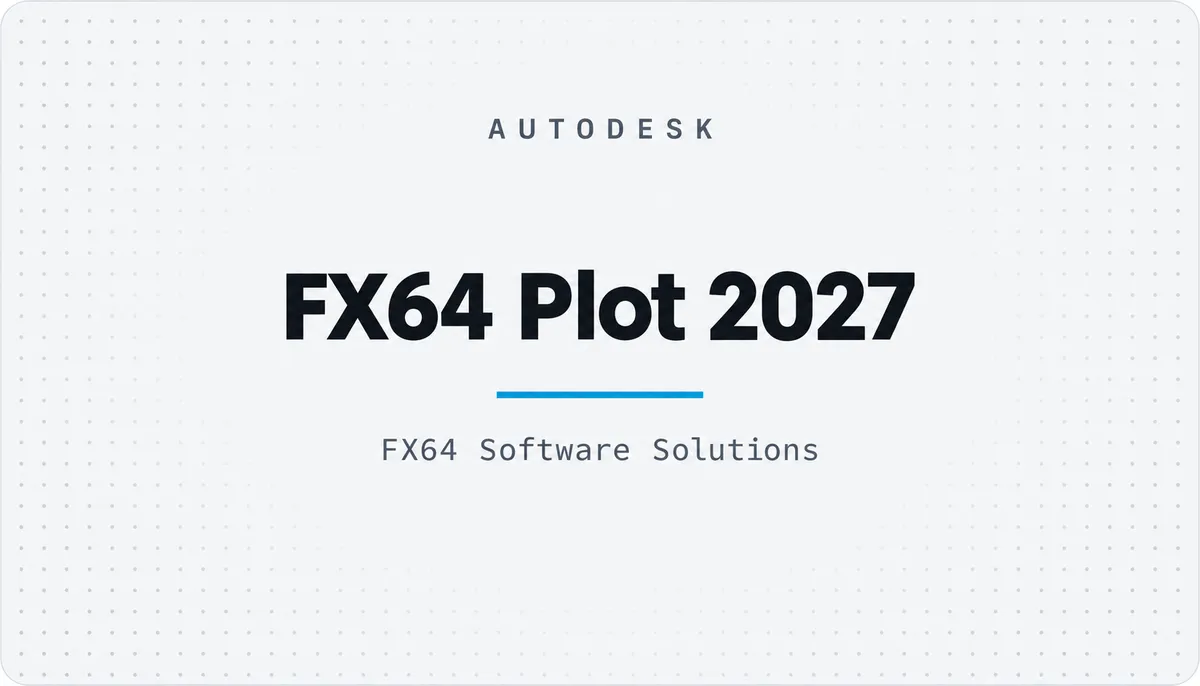 FX64 Plot 2027 — cover image