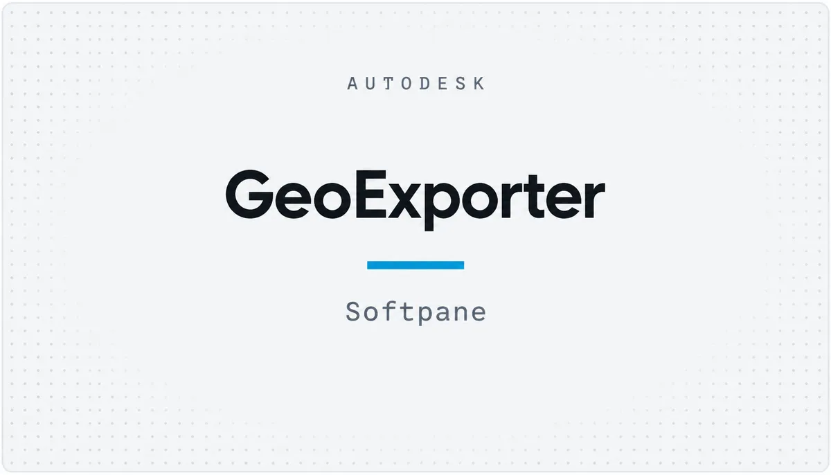 GeoExporter — cover image