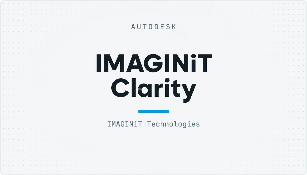 IMAGINiT Clarity — cover image