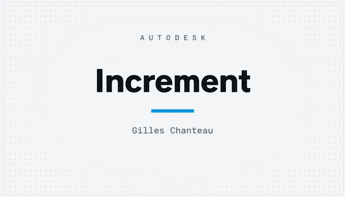 Increment — cover image