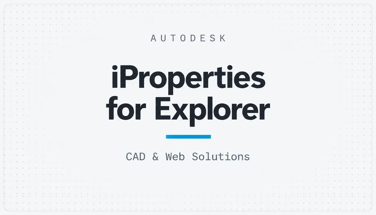 iProperties for Explorer — cover image