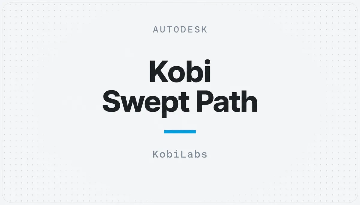 Kobi Swept Path — cover image
