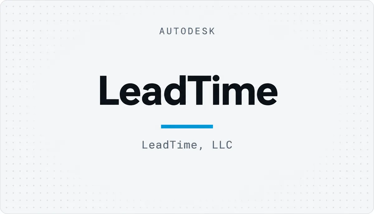 LeadTime — cover image