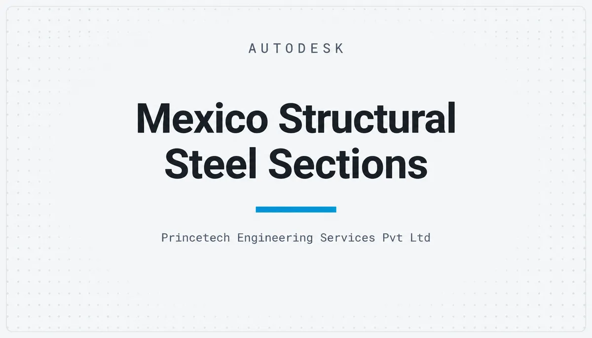 Mexico Structural Steel Sections — cover image