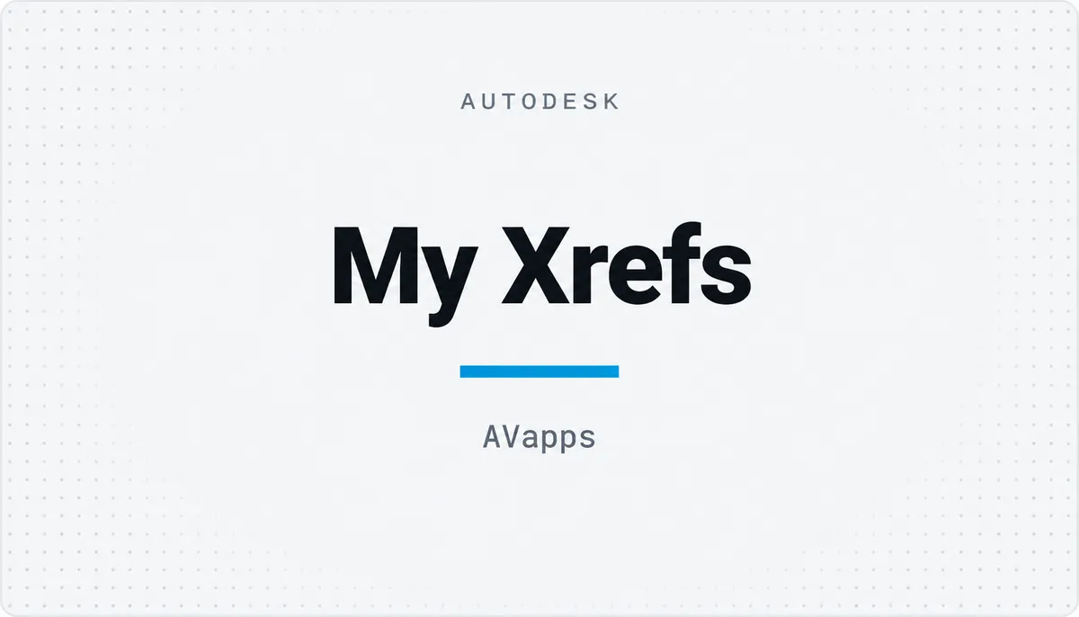 My Xrefs — cover image