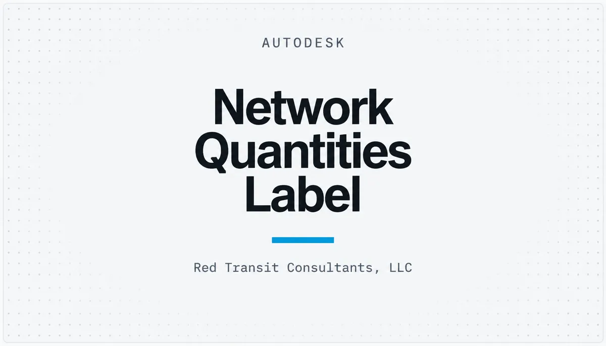 Network Quantities Label — cover image