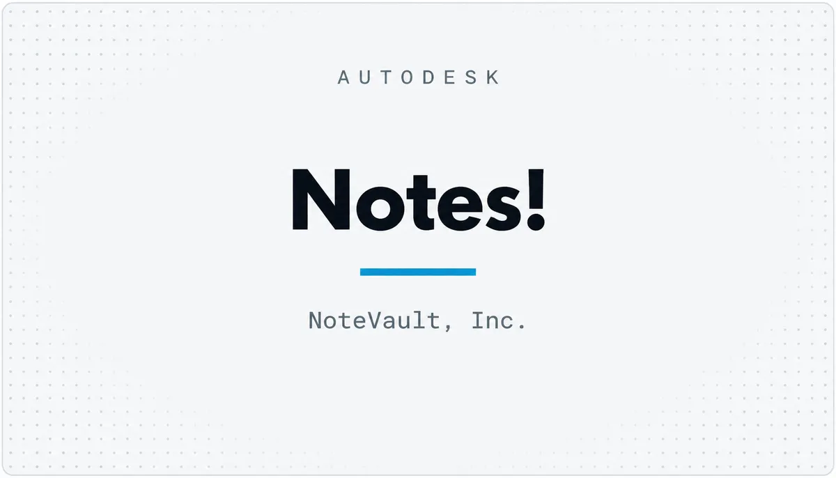 Notes! — cover image