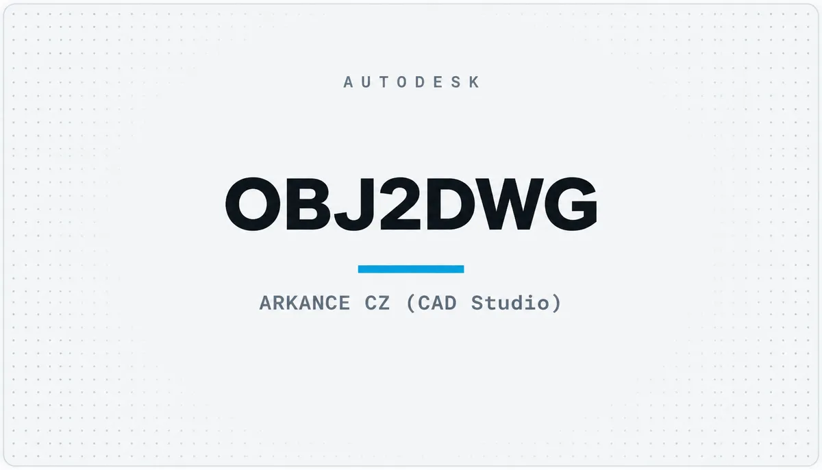 OBJ2DWG — cover image