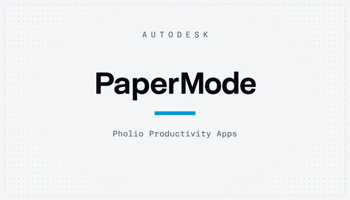 PaperMode — cover image