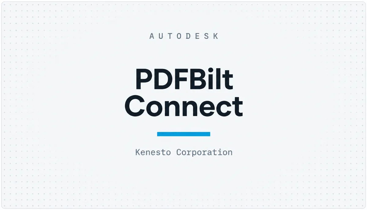 PDFBilt Connect — cover image