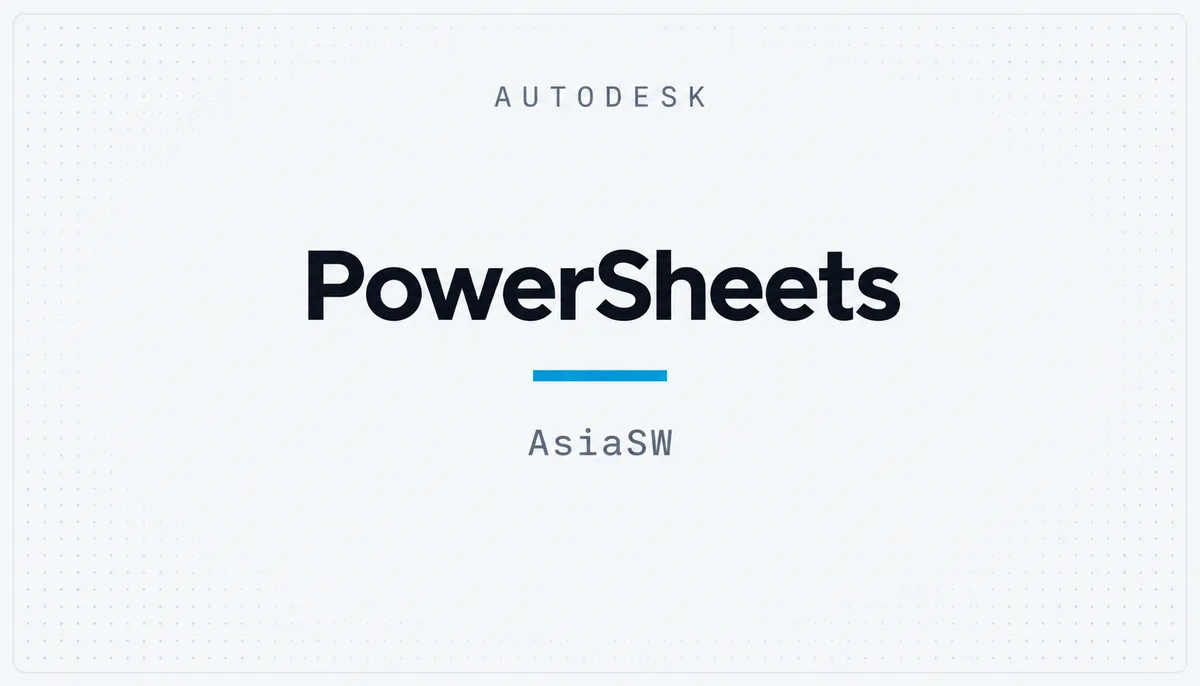 PowerSheets — cover image