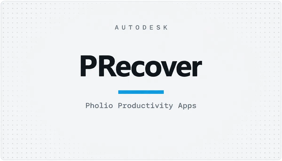 PRecover — cover image