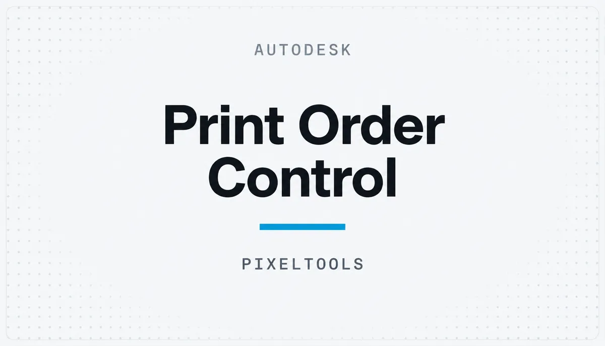 Print Order Control — cover image
