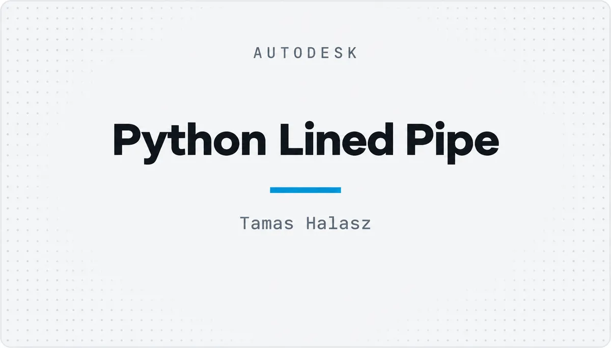 Python Lined Pipe — cover image