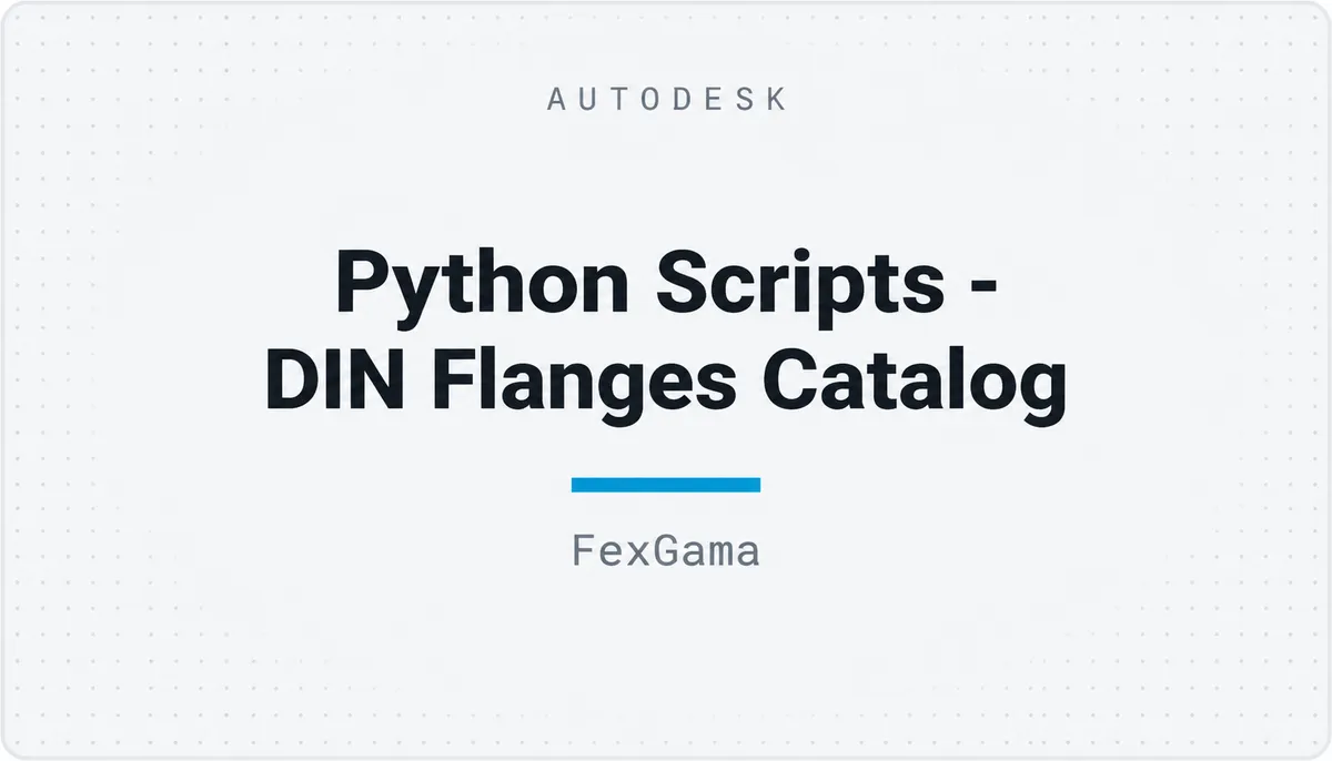 Python Scripts - DIN Flanges Catalog — cover image