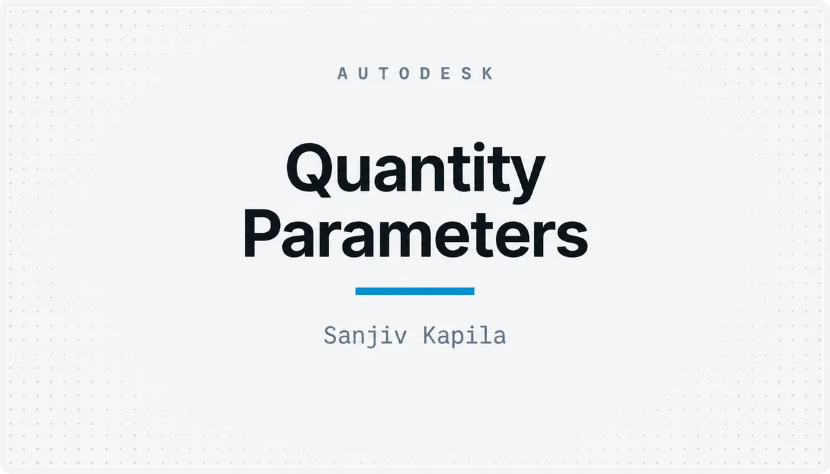 Quantity Parameters — cover image