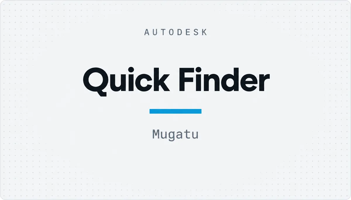 Quick Finder — cover image