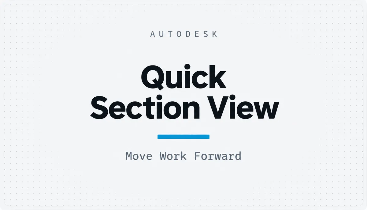 Quick Section View — cover image