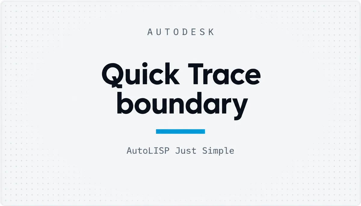 Quick Trace boundary — cover image