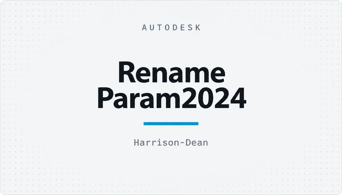 Rename Param2024 — cover image