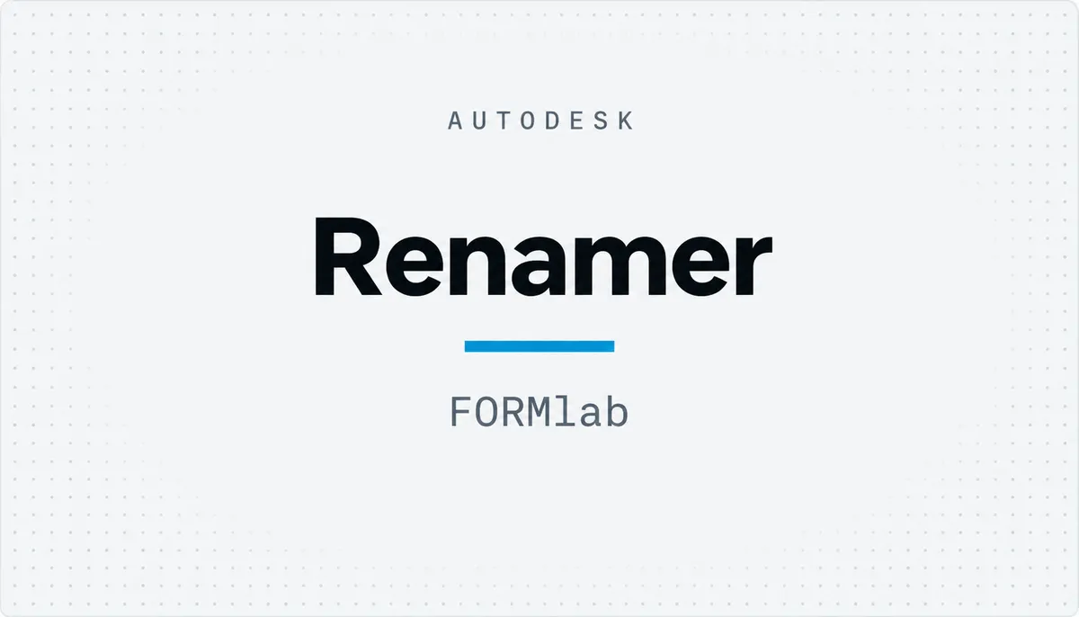 Renamer — cover image