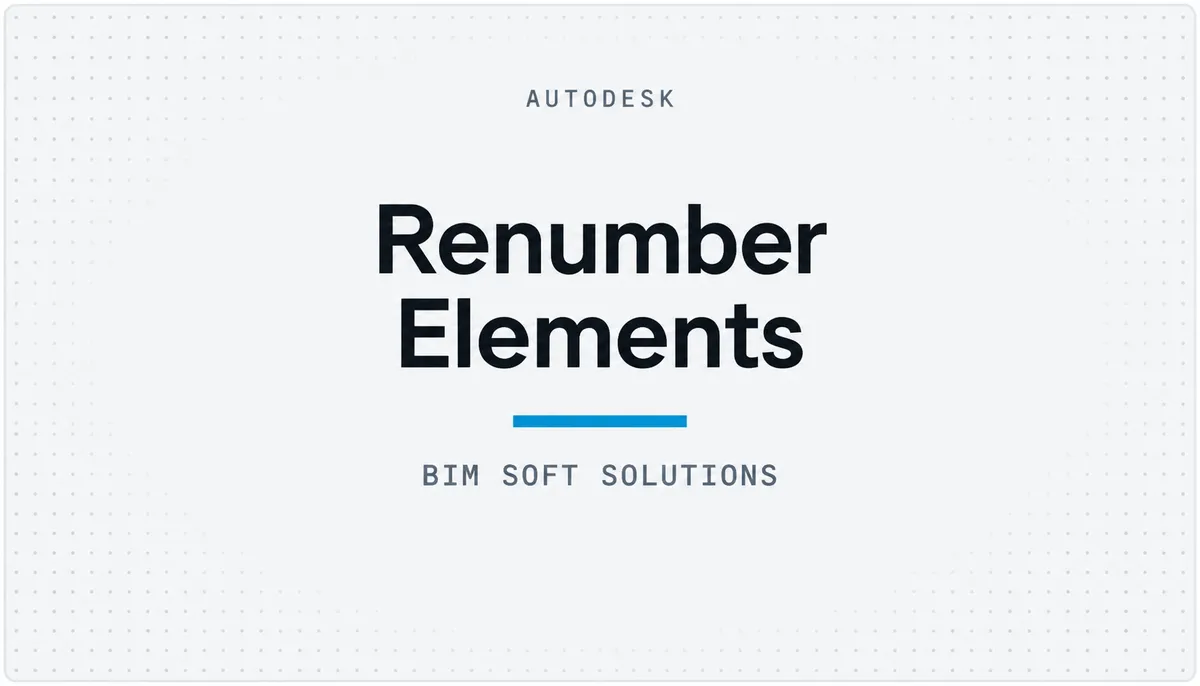 Renumber Elements — cover image