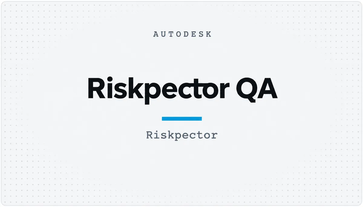 Riskpector QA — cover image