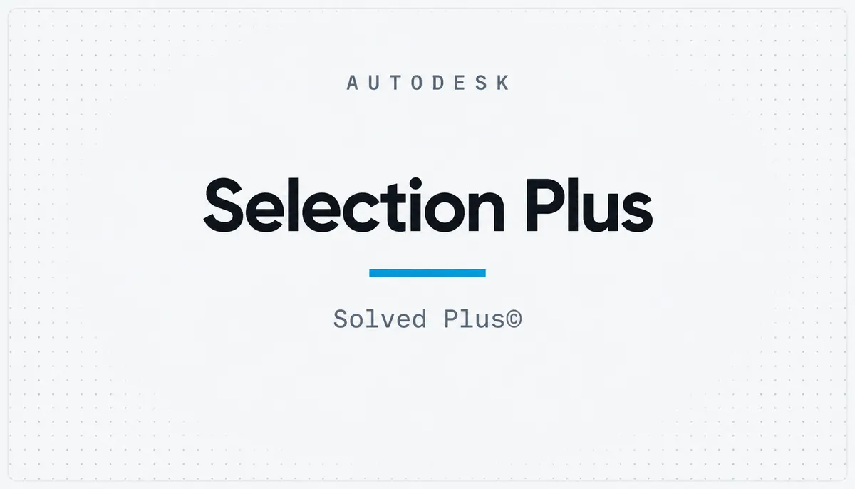 Selection Plus — cover image