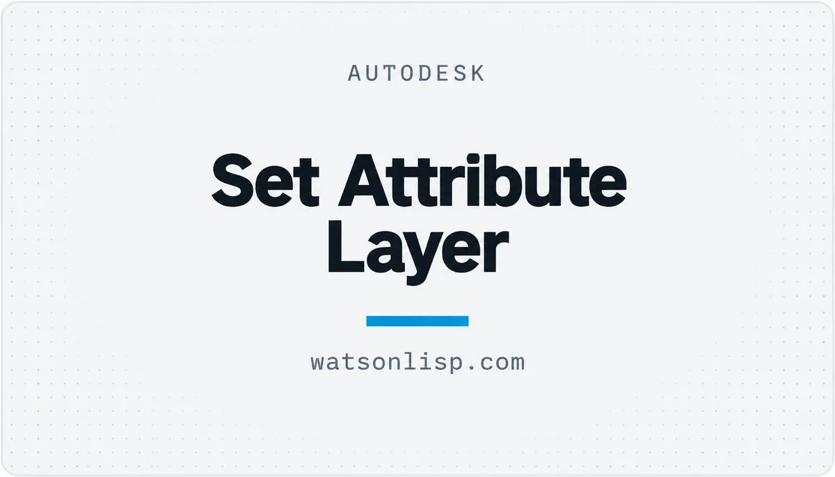 Set Attribute Layer — cover image