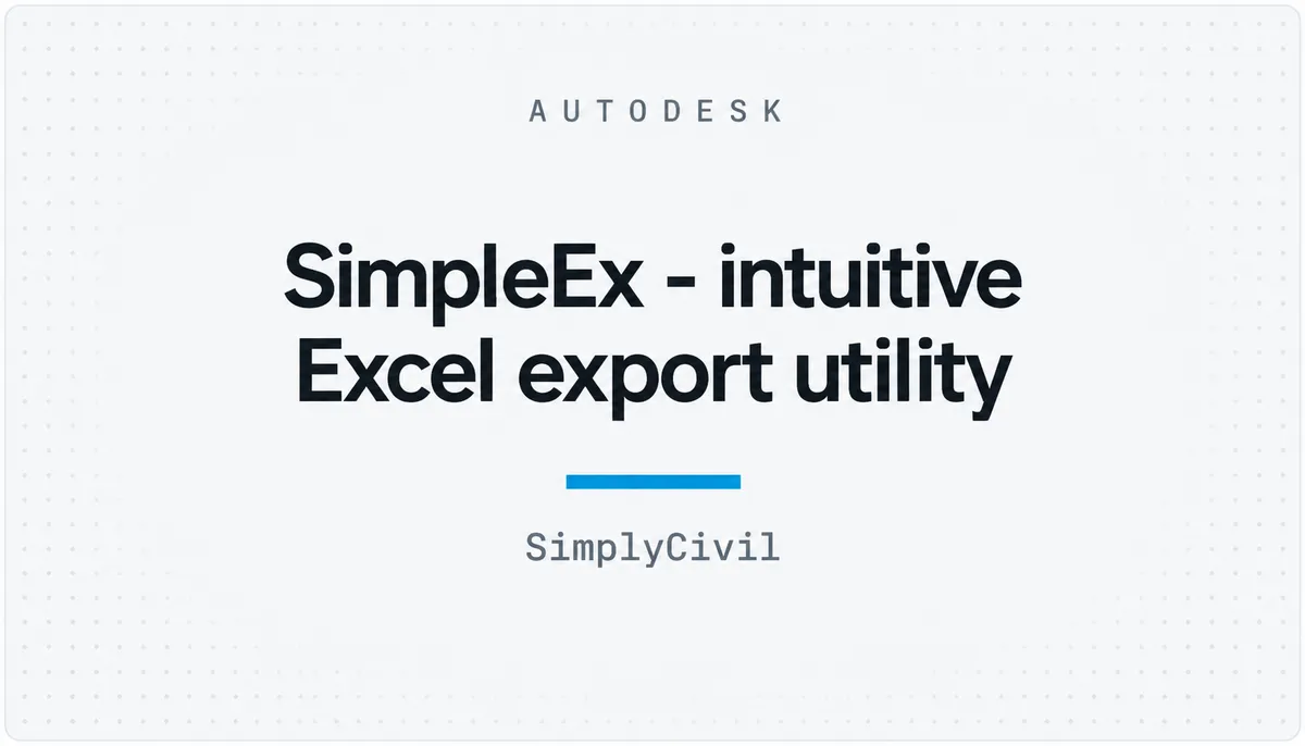 SimpleEx - intuitive Excel export utility — cover image