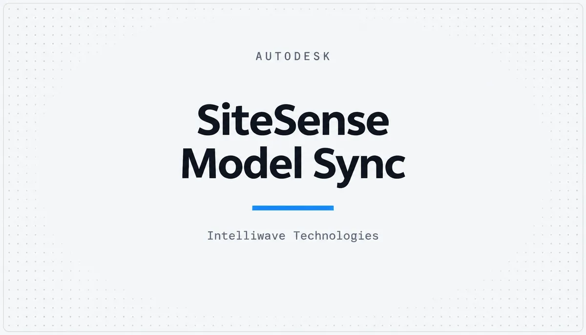 SiteSense Model Sync — cover image