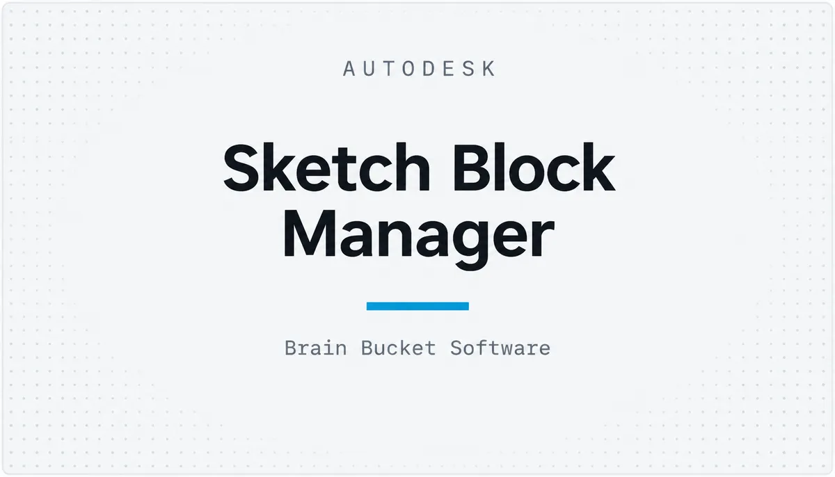 Sketch Block Manager — cover image