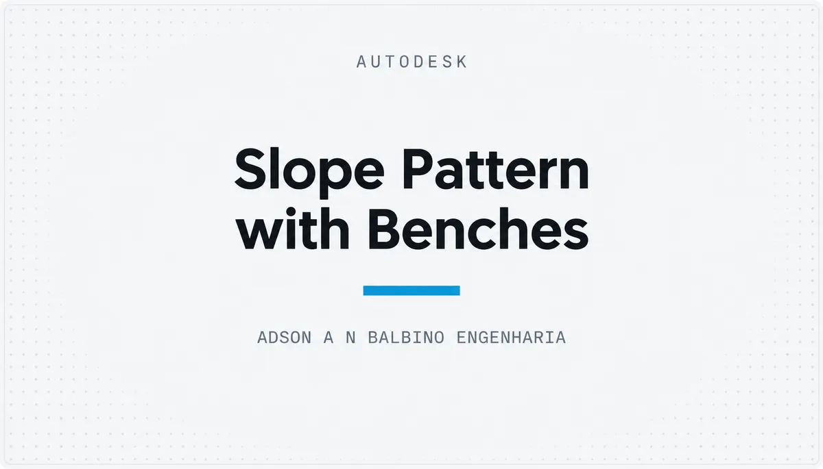 Slope Pattern with Benches — cover image