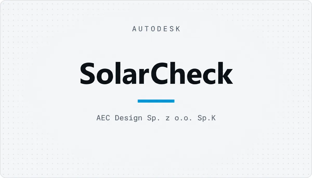 SolarCheck — cover image
