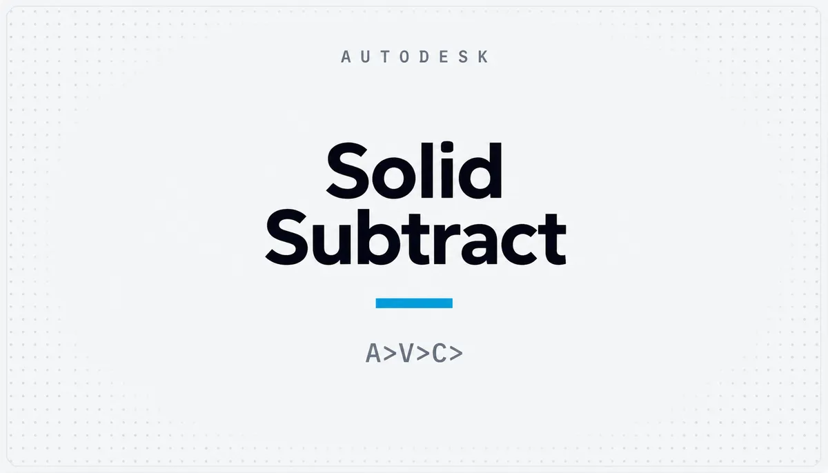 Solid Subtract — cover image