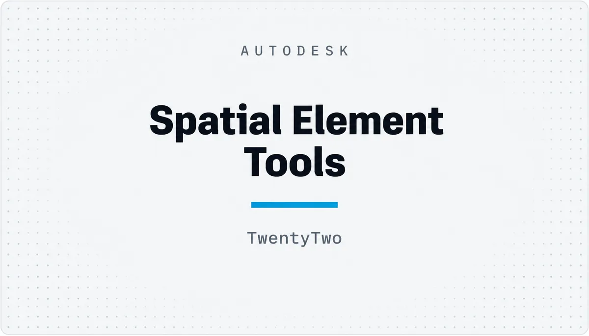 Spatial Element Tools — cover image