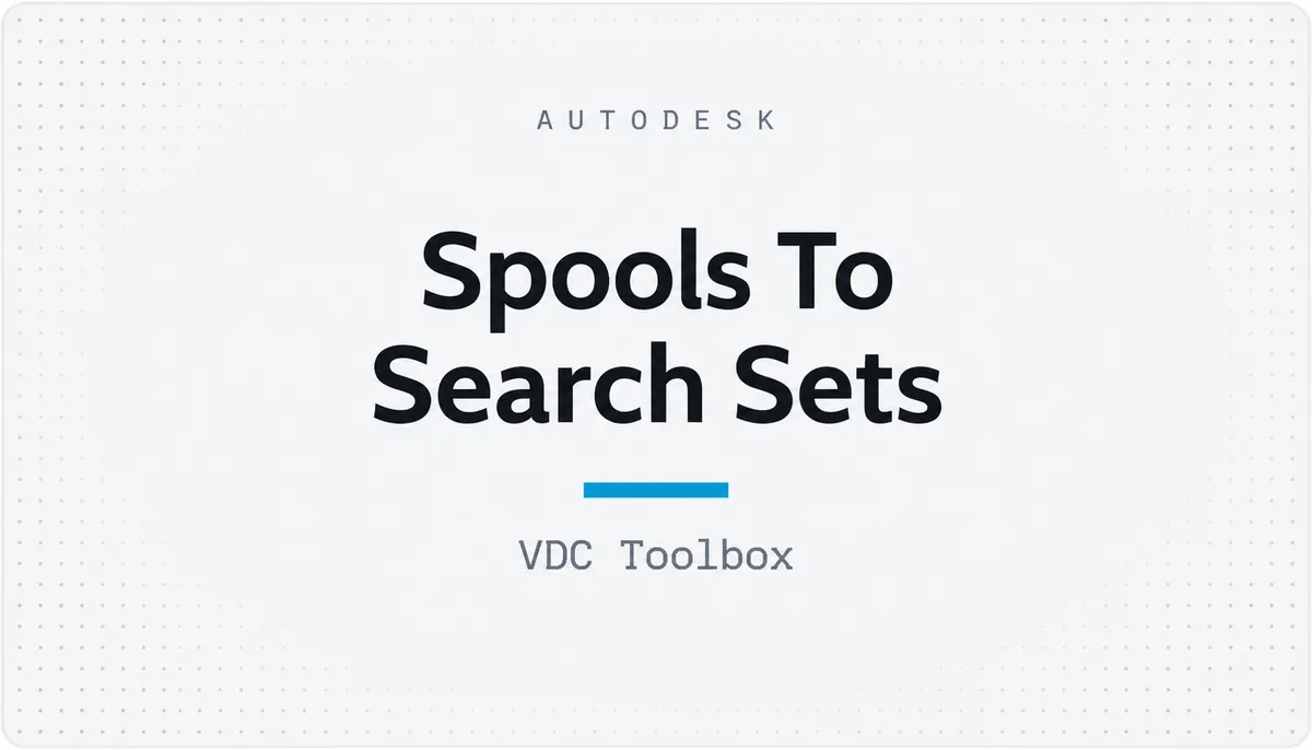 Spools To Search Sets — cover image