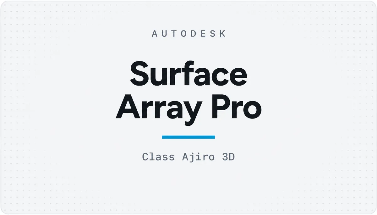 Surface Array Pro — cover image