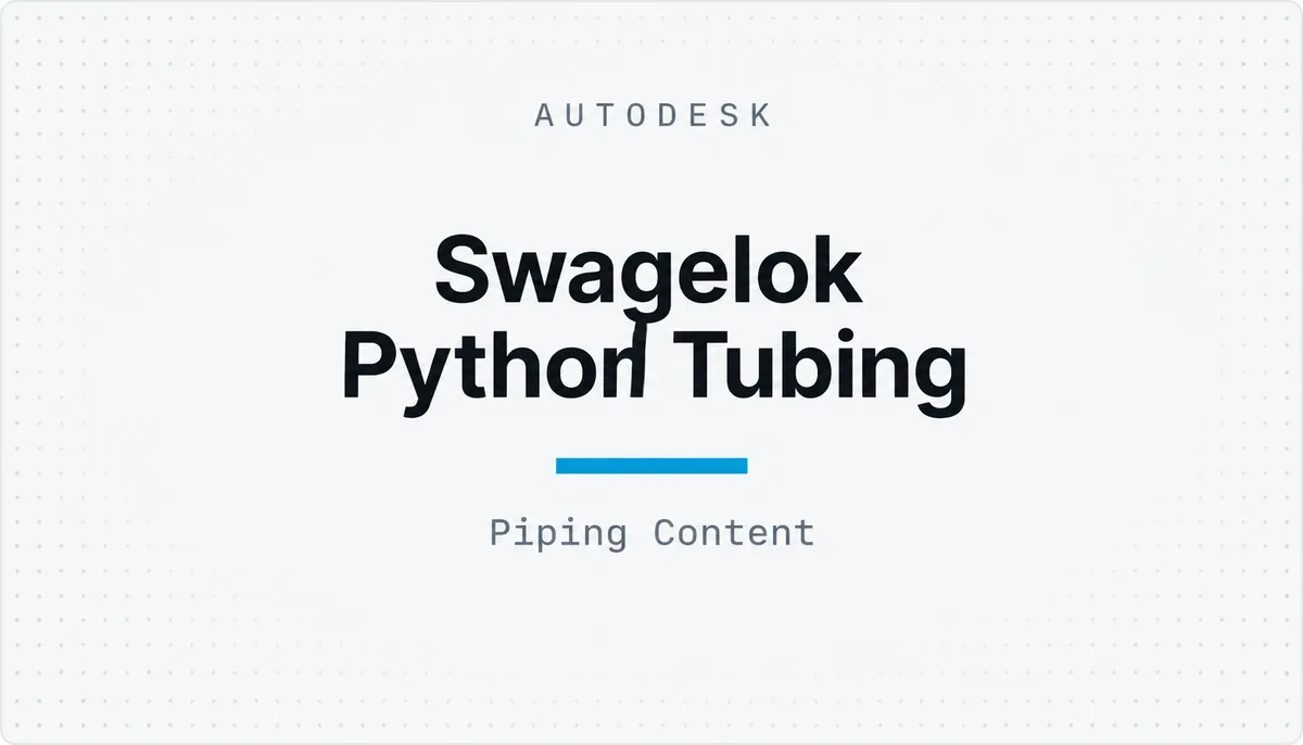 Swagelok Python Tubing — cover image