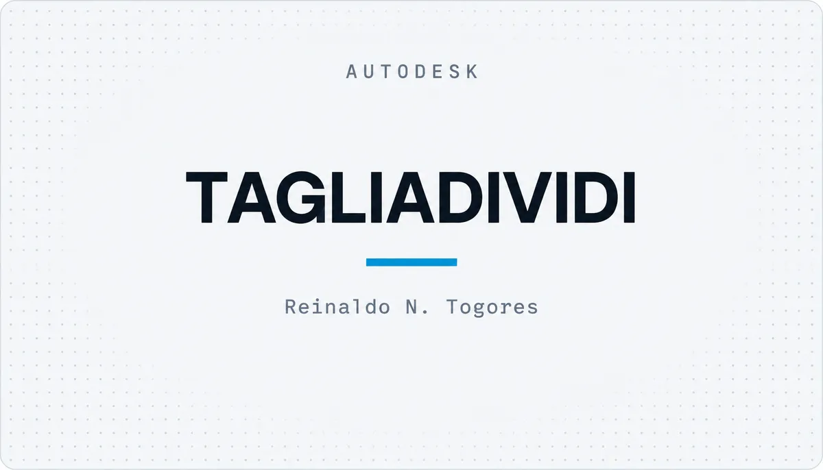 TAGLIADIVIDI — cover image
